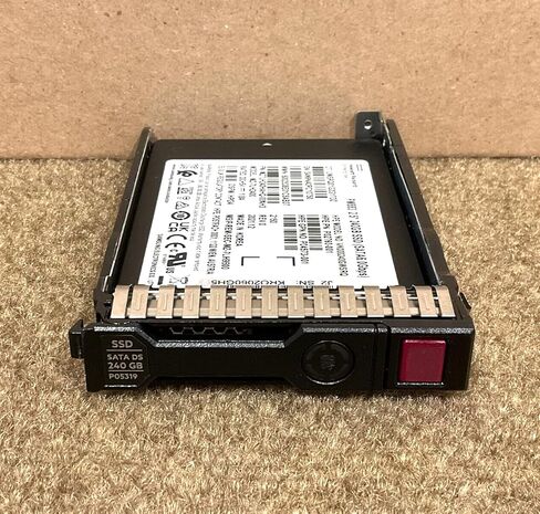 HPE P05319-001 240GB SATA Solid State Drive (SSD) - 2.5-inch Small Form Factor (SFF), Read Intensive (RI), Smart Carrier (SC), Digitally Signed Firmware (DS) in Kuwait