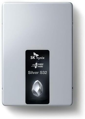 SK hynix 1TB Internal SSD, SATA III 2.5-inch, Silver S32 Series, TLC NAND Flash, 560MB/s Read Speed, 510MB/s Write Speed in Kuwait