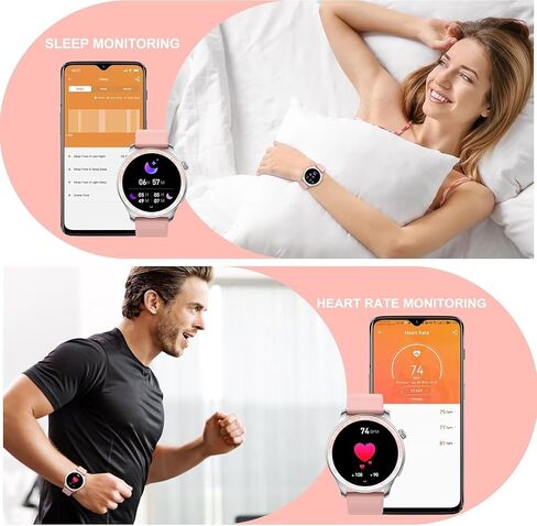Smart Watch (Answer/Make Call), 1.43" HD AMOLED Smartwatch for Men Women in Kuwait