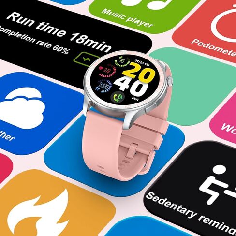 Smart Watch (Answer/Make Call), 1.43" HD AMOLED Smartwatch for Men Women in Kuwait