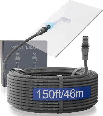 Starlink Cable for Standard 4/ 4X/ V4/V5, High-Speed Starlink Cord Gen 3/V3 in Kuwait