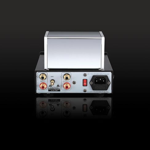 YAQIN MS-23B Tube Phono MM Preamp,Turntable Preamp, Tubes 12AX7*2, AC110 and AC230 Switchable in Saudi Arabia