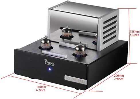 YAQIN MS-23B Tube Phono MM Preamp,Turntable Preamp, Tubes 12AX7*2, AC110 and AC230 Switchable in Saudi Arabia