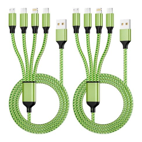 4 in 1 Dual Type C Multi Charging Cable, Charging Cord for Multiple Devices in Kuwait