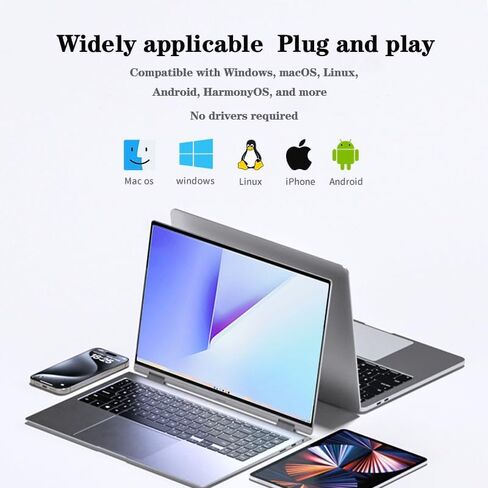SD Card Reader, 2-in-1 USB-C 3.0 sd Card Reader for iPhone, Dual Slot Adapter for MicroSD, SDHC, SDXC Memory Cards, Compatible with iPhone 17/16/15, iPad, Android, Laptops and Computers. in Saudi Arabia