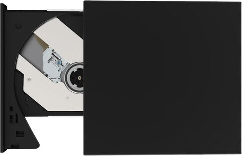 Lightweight USB External CDs DVDs Drives Burners Desktop CDs Burners Simple to Operate Upgrades for Laptop Desktop Portable DVDs Player in Saudi Arabia