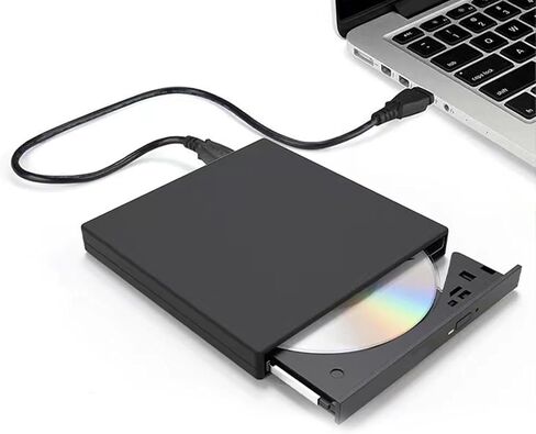 Lightweight USB External CDs DVDs Drives Burners Desktop CDs Burners Simple to Operate Upgrades for Laptop Desktop Portable DVDs Player in Saudi Arabia
