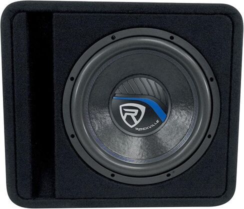 Rockville VS12K51 12" K5 Car Subwoofer in Vented Enclosure Box, 1 Ohm in Saudi Arabia