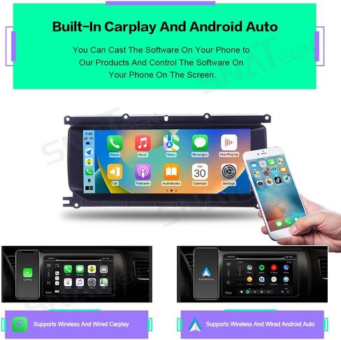 Android 13 car Radio 8-128GB for 2012-2018 Range Rover Evoque L538 10.25" Full Touch Screen Stereo car GPS Navigation carplay Android auto Head Unit (Harman Radio) in Kuwait