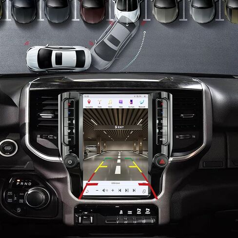 12.1 Inch Car Radio Compatible with Dodge RAM 1500/2500/3500 2019-2024 in Saudi Arabia