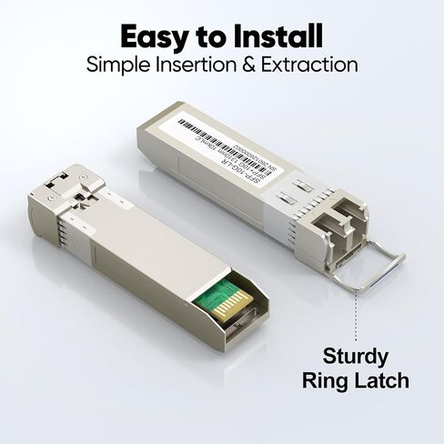 10G SFP+ to LC Module, 10GBase-LR Fiber Transceiver Single Mode, Up to 10KM in Kuwait