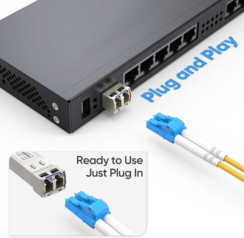 10G SFP+ to LC Module, 10GBase-LR Fiber Transceiver Single Mode, Up to 10KM in Kuwait