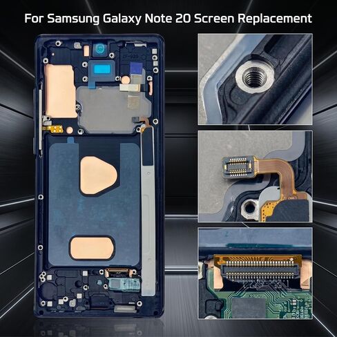 INCELL for Samsung Galaxy Note20 5G LCD Screen Replacement Galaxy Note20 4G Touch Digitizer Display Screen Assembly with Frame Tool Kit SM-N981U N981W Gray (Fingerprint Recognition is not Supported) (Gray) in Kuwait