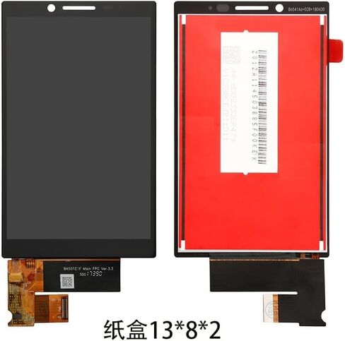 4.5 inch Digitizer LCD Display Touch Screen Glass Replacement for BlackBerry Key2 BBF100-1, BBF100-2, BBF100-4, BBF100-5, BBF100-6, BBF100-8, BBF100-9 [with Tools] in Kuwait