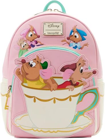 Loungefly Cinderella Gus and Jaq Teacup Mini Backpack in Kuwait