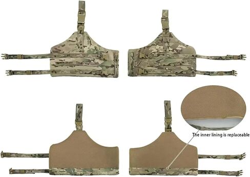 Tactical MOLLE Leg Panel Mount with Drop Extension, Adjustable Thigh Rig in Kuwait