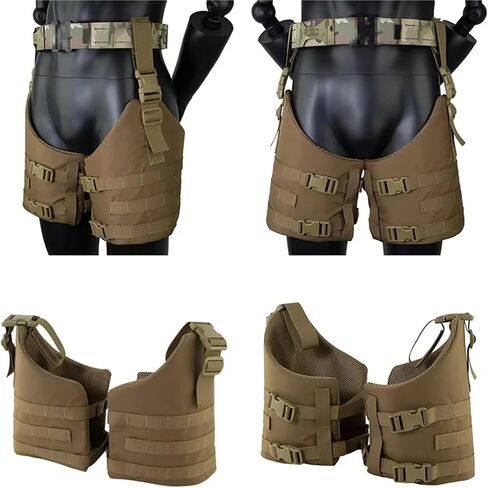 Tactical MOLLE Leg Panel Mount with Drop Extension, Adjustable Thigh Rig in Kuwait