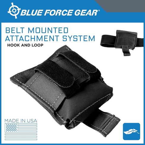 Blue Force Gear - Ranger Green Dump Pouch - Tactical MOLLE Utility Pouch for Duty Belt or Vest - Small Drop Bag Carrier for Hunting, Airsoft, and Outdoor Accessories - 3 x 3.5 x 1 Inches in Kuwait