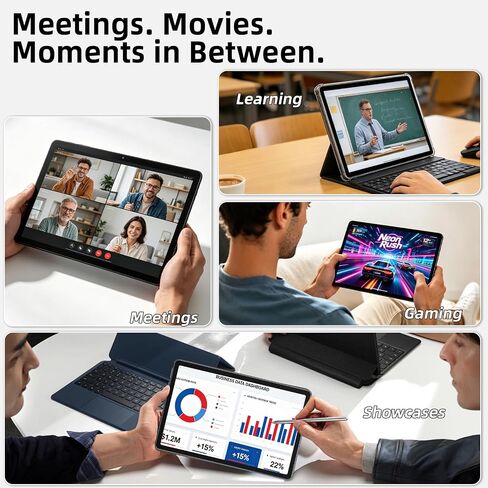 Android 16 Tablet 11 Inch, Gemini AI for Work, Study & Play(Gray) in Kuwait