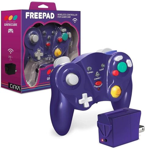 CirKa "FreePad" Wireless Controller for GameCube (Purple) in Saudi Arabia