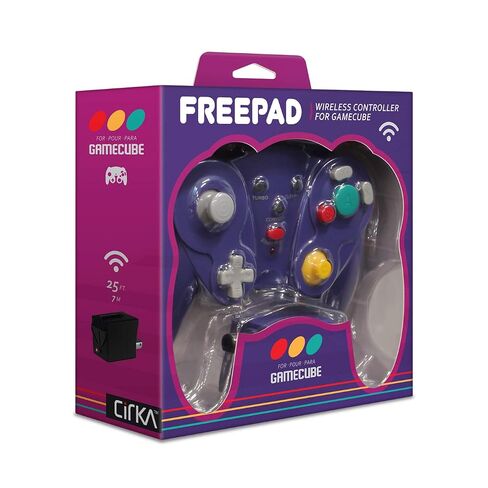 CirKa "FreePad" Wireless Controller for GameCube (Purple) in Saudi Arabia
