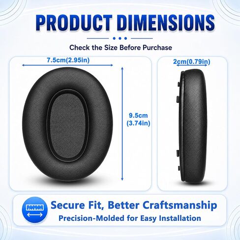 Replacement Ear Pads for Sony WH-XB910N Noise Cancelling Headphones in Kuwait