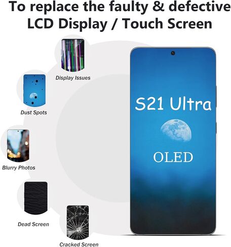 OLED for Samsung S21 Ultra 5G Screen Replacement in Saudi Arabia