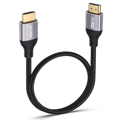 16K 8K Short HDMI Cable 1.5FT 96Gbps Ultra High Speed HDMI 2.2 Cord 18inch in Kuwait