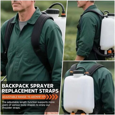 Backpack Sprayer Replacement Straps Adjustable Padded Shoulder Straps in Kuwait