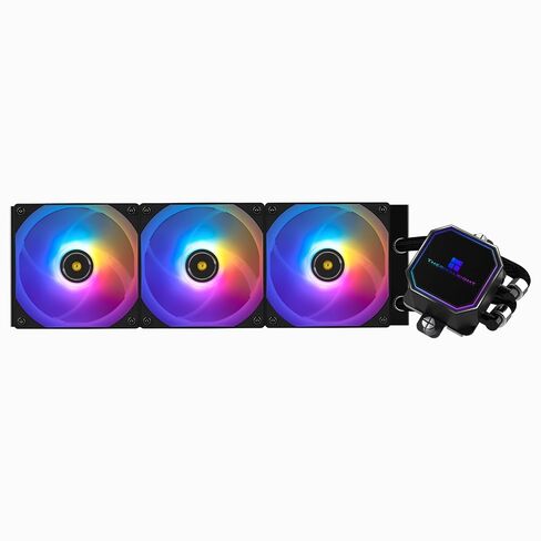 Thermalrlght Frozen Prism 240 Black CPU Liquid Cooler,Efficient PWM Controlled Pump 3300RPM,TL-E12 Series PWM Fan×2,Water Cooling Computer Parts,for AMD AM4/AM5,Intel 1150/1156/1200/1700/20XX in Kuwait