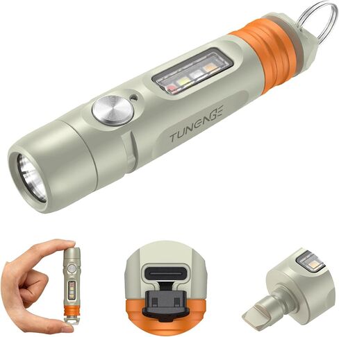 S15PRO Rechargeable keychain Flashlight,750 Lumen Mini light with COB in Saudi Arabia