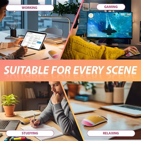 Sabary Wireless Pencil Mouse, Silent Click Portable for Laptop in Kuwait