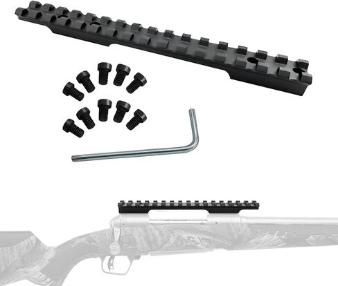 Gotical Scope Picatinny Rail Mount for Savage Non-AccuTrigger 110 Short Action Round Back Receiver Rifles in Saudi Arabia