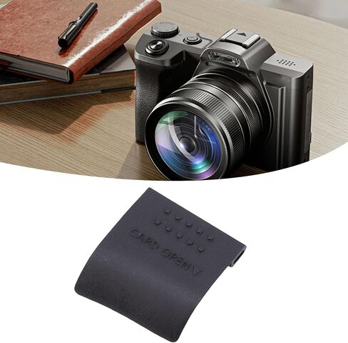 Memory Card Door Cover for 600D Camera, Metal Replacement Lid, Camera Accessory Cover with Optimized Locking Mechanism, Ideal for Photographers & Enthusiasts in Kuwait