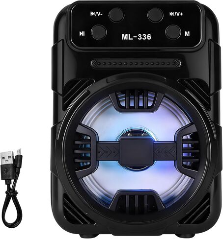 Bluetooth Speaker Portable Speakers Bluetooth Wireless FM radios Portable with FM Radio,Small Speaker Supports USB/TF Drop-Resistant Speaker for Elderly, Kids, Home Kitchen,Outdoor in Saudi Arabia