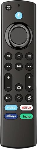 ORQRQO Replacement Voice Remote for Fire Series, TV Stick (HD, 4K, Plus, Select, 4K Max, Lite), TV Cube and Omni, Ember, Insignia, Toshiba, Smart TVs in Kuwait