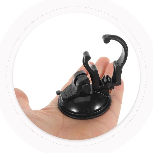 2pcs Aquarium Light Holders Fish Tank Clamp with Suction Cup Abs Black in Kuwait