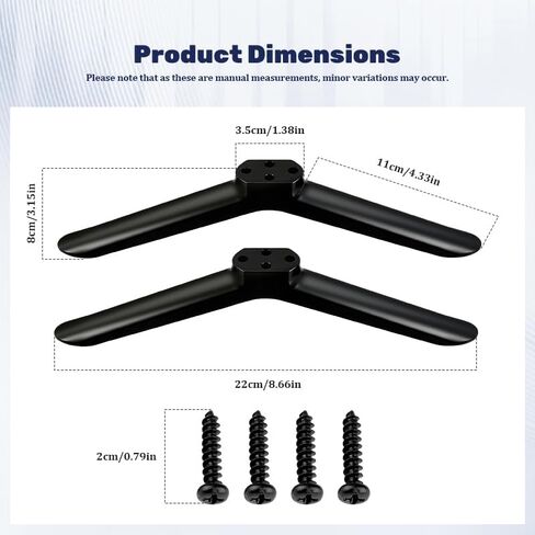 TV Stand Legs, 32-55Inch,Replacement Base Feet in Kuwait