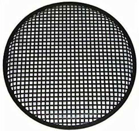Pair of 18 Inch 18" Universal Metal Car Audio Speaker SubWoofer Waffle Grill Protector Cover with Clips and Screws in Kuwait