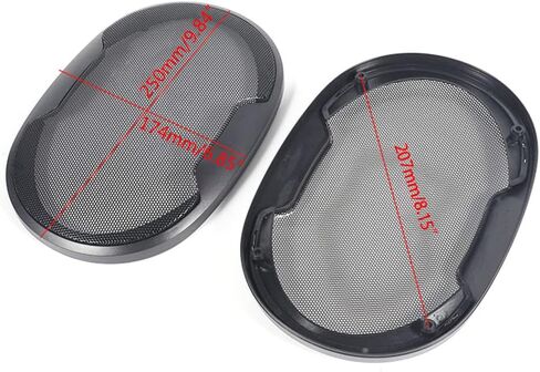 1Pair Universal Car Speaker Grille Metal Speaker Protective Cover Loudspeaker Accessories 6x9 Grille Speak Cover in Saudi Arabia