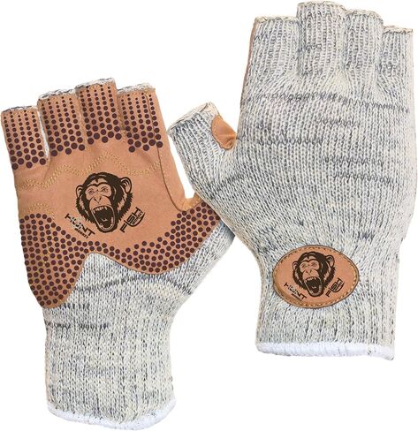 Fish Monkey Wooly Precision Grip Half Finger Glove in Kuwait