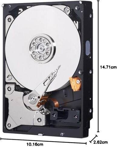 WD Blue 500GB Desktop Hard Disk Drive - 7200 RPM SATA 6 Gb/s 16MB Cache 3.5 Inch - WD5000AAKX in Kuwait