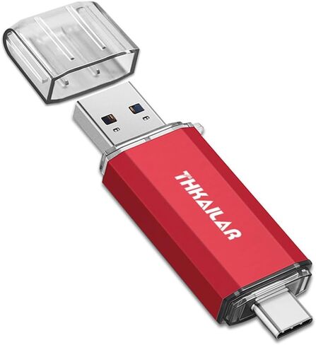 Thkailar USB C Flash Drive 256GB for Android Phone,Mac Pro,PC in Kuwait