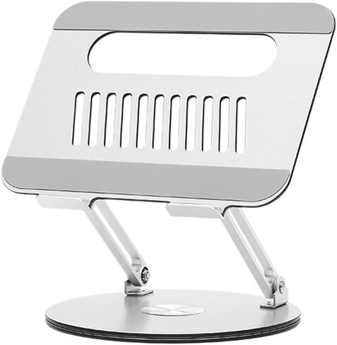 Heat Dissipation Laptop Stand 360° Rotatable Notebook Holder with 9.7-17.3 Inch in Saudi Arabia