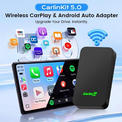 CarlinKit 5.0 Wireless CarPlay & Android Auto Adapter for Factory Wired Car in Saudi Arabia