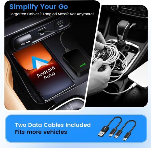 CarlinKit 5.0 Wireless CarPlay & Android Auto Adapter for Factory Wired Car in Saudi Arabia