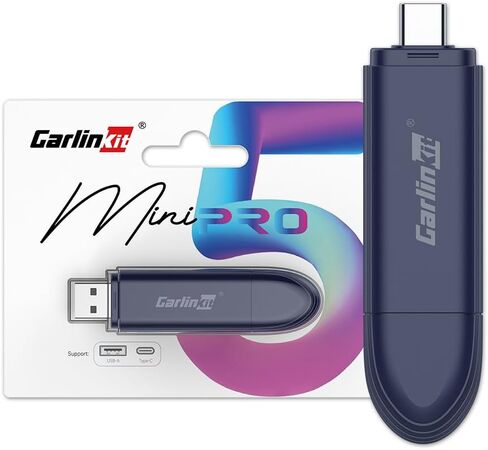 CarlinKit CarPlay Wireless Adapter MiNi SE 2026 - Auto Connect Online Update for iPhone, Apple CarPlay Wireless Adapter Convert OEM Wired CarPlay Cars, Plug & Play Dongle in Saudi Arabia