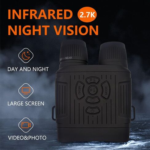 4K Night Vision Goggles for Adults, 3" HD Large Screen Night Vision Binoculars w for Hiking & Camping in Saudi Arabia
