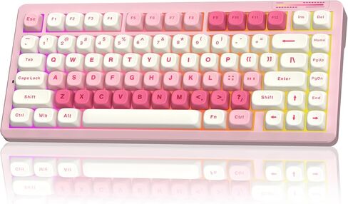 LINGBAO K75 Wireless Mechanical Gaming Keyboard 75%, 10000mAh Battery in Kuwait