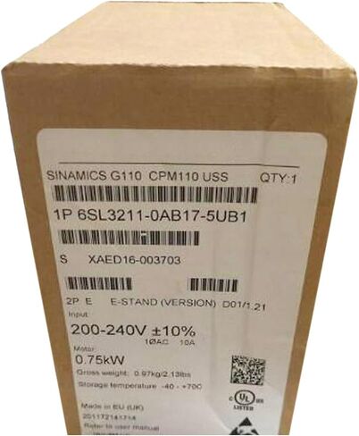 SMOCONE Expedited 6SL3211-0AB17-5UB1 New and Sealed in Box 6SL32110AB175UB1 1 Year Warranty in Kuwait
